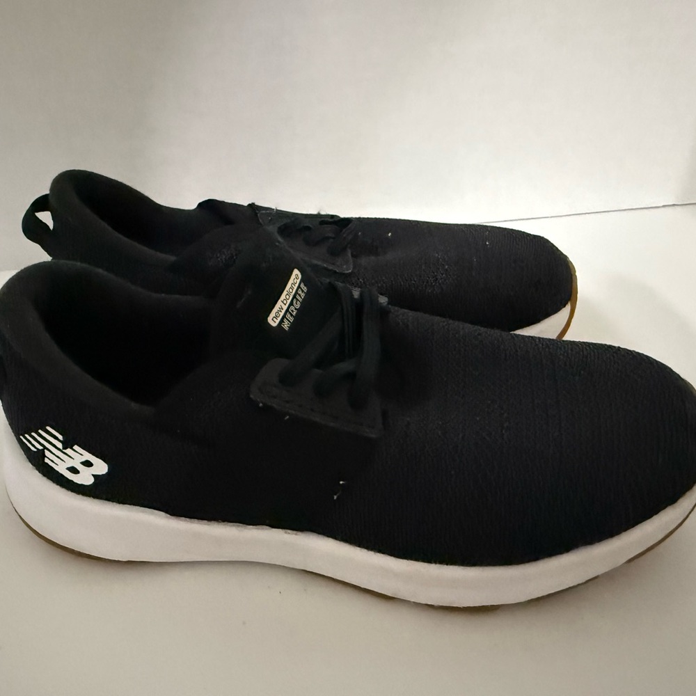 New Balance Kids Black Slip-On Athletic Shoes